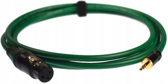 Kabel Mikrofonowy Dslr 3-Pin Xlr Żeński Do 3,5mm Stereo Mini Jack Van