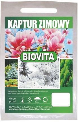 Biovita Kaptur Zimowy Wiązany Do Ogrodu Agrowłóknina 60/80cm 2szt.