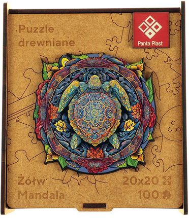 Panta Plast Puzzle Drewniane A4  Mandala