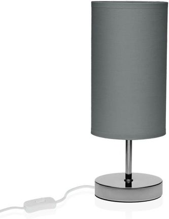 Versa Lampa Stołowa Szary Metal 40 W 13 X 34 Cm (S3411182)