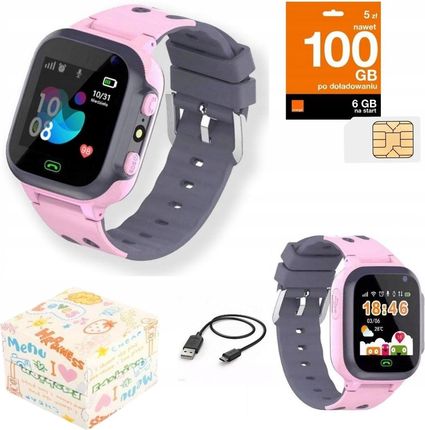 Smartwatch Zegarek Dla Dzieci Lokalizator Lbs +Sim