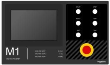 Schneider Electric Harmony Xb5 Tabliczka Z Legendą 500 X 300 Szablon 1 (Zbyleg503001)