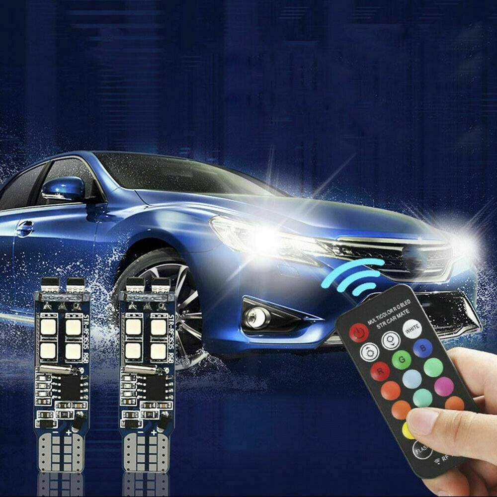 Led W5w R2 Ertons 2 Żarówki W5W Led T10 Rgb Pilot Bmw Mercedes - Opinie i ceny na ...