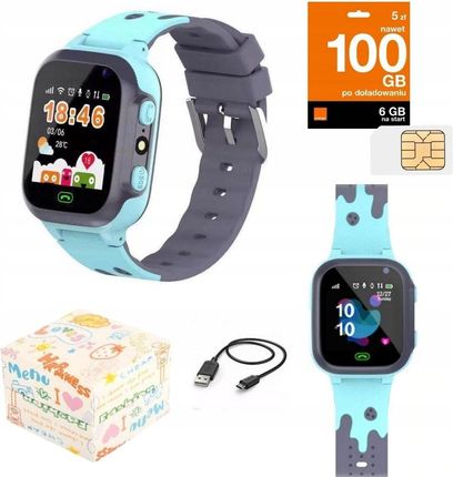 Smartwatch Zegarek Dla Dzieci Lokalizator Lbs +Sim