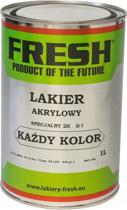 Fresh Farba Lakier Akrylowy Akryl Claas Zielony 1L