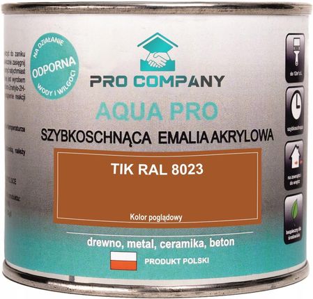 Pro Company Aqua Pro Emalia Szybkoschnąca 0,2L Tik