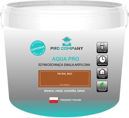 Pro Company Aqua Pro Emalia Szybkoschnąca 10L Tik
