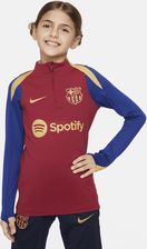 Treningowa Koszulka Pikarska Dla Duych Dzieci Fc Barcelona Strike Nike Dri-Fit - Czerwony