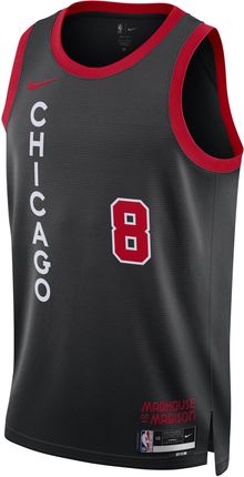 Koszulka Męska Nike Dri-Fit Nba Swingman Zach Lavine Chicago Bulls City Edition 2023/24 - Czerń