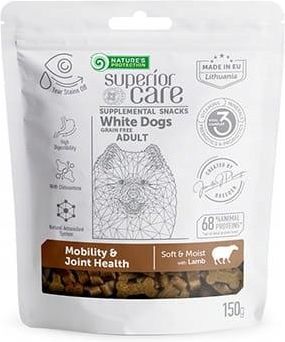 Nature'S Protection White Dogs Mobility & Joint Health Lamb Adult 150G