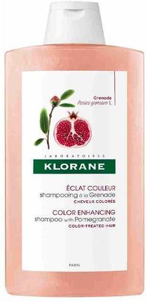 Klorane Szampon Do Oczyszczania Pomegranate Colour Hair Shampoo 400ml 