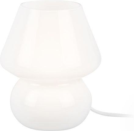Leitmotiv Table Lamp Glass Vintage Milky White (Lm1978Wh)