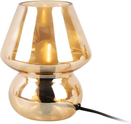 Leitmotiv Table Lamp Glass Vintage Amber Brown (Lm1978Br)