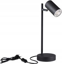 Zdjęcie Lampa stołowa EVALO TL GU10 B-SR czarna - Sobótka