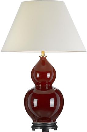 Elstead Lighting - Lampa Stołowa Harbin Gourd E27 Czerwony/Biały Dl-Harbin-Tl-Oxb (Dlharbintloxb)