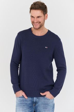 TOMMY JEANS Granatowy sweter