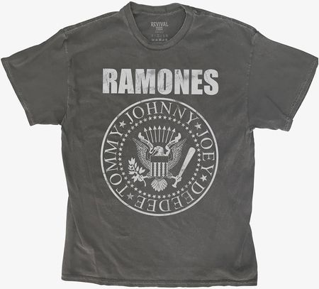 Merch Revival Tee - Ramones Classic Eagle Logo Unisex T-Shirt Black