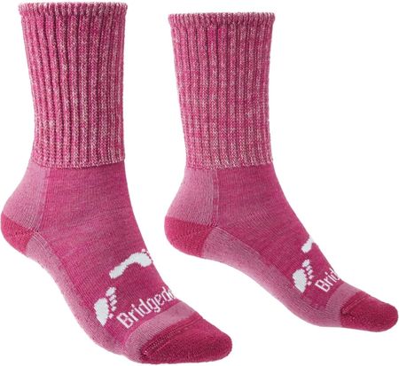 Dziecięce Skarpety Trekkingowe Bridgedale All Season Junior Merino Comfort Boot Pink