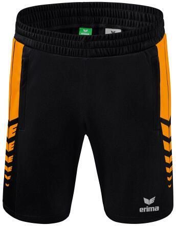 Pantaloncini Sportivi Erima Worker Six Wings Per Donna - Con Tasche Con Cerniera, Elastico In Vita, 36 Cm Fianco