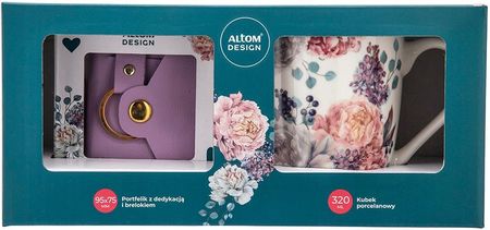 Altom Design Kubek Porcelanowy I Portfelik Skórzany Prezent Dzień Babci W Pudełku (1010052503)