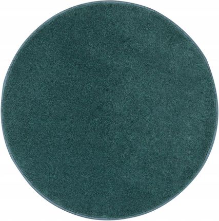 Akcila Śr. 100 Cm Miękki Okrągły Zielony Dywan Do Salonu