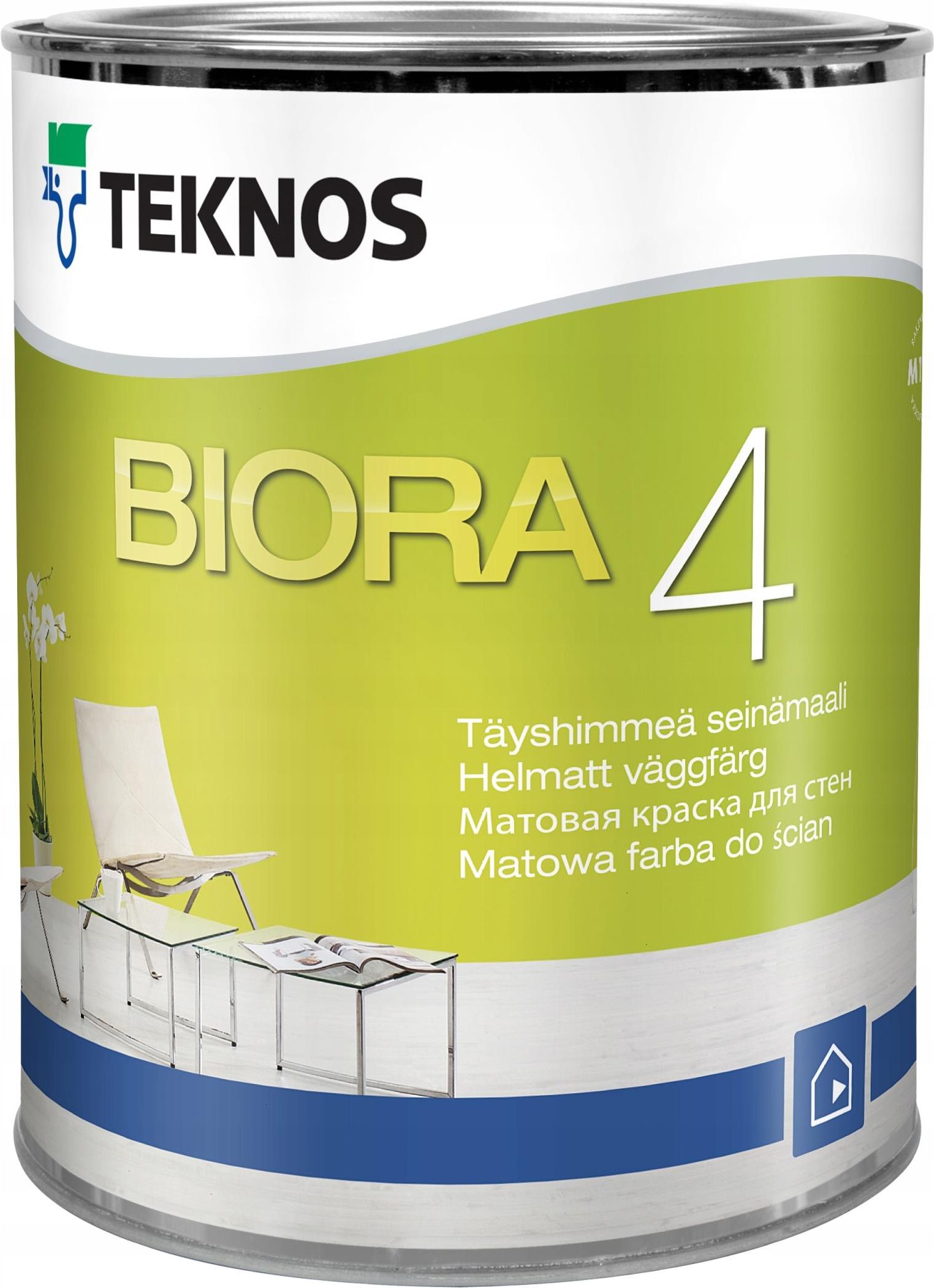 Farba Teknos Z Finlandii Biora 4 0,9L Opinie i ceny na Ceneo.pl