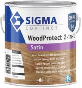 Farba Sigma WoodProtect 2in1 Satin 0701 1L