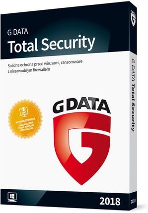 G Data TOTAL PROTECTION 2PC 3 lata ESD G Data TOTAL PROTECTION 2PC 3 lata