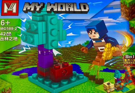 Toys Klocki My World Minecraft 42El.