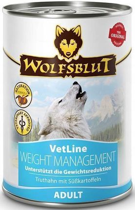 Wolfsblut Dog Adult Vetline Management Karma Mokra Z Indykiem 395G