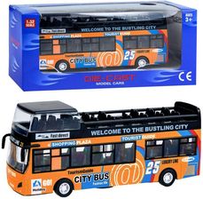 Zdjęcie Jokomisiada Metalowy Autobus Piętrus Otwierane Drzwi Za2094 Zółty - Maków Podhalański