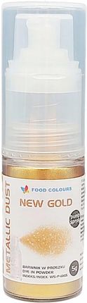 Food Colours Barwnik Spożywczy W Aerozolu Spray Złoty 5g 5ml Pyłek Perłowy