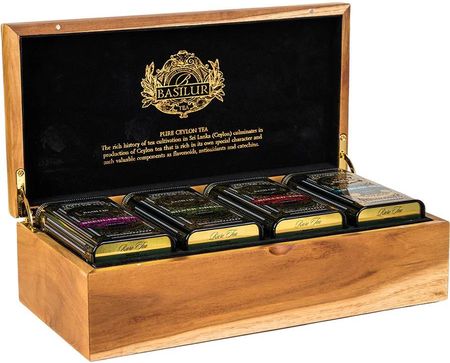 Basilur Executive Gift Rare Tea Prezentowy Zestaw Herbat 200g