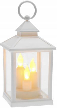 LAMPION LED ZNICZ Na Baterie Świeca Efekt PŁOMIENIA Świeczka Latarnia 10207