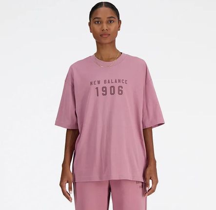 Koszulka damska New Balance WT41519RSE – różowa