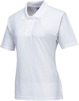 Koszulka damska polo, kolor Biały, B209WHRXS.