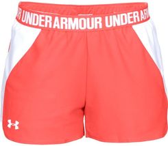 Zdjęcie SPODENKI UNDER ARMOUR NEW PLAY SHORT WOMEN ORANGE - Myszków