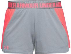 Zdjęcie SPODENKI UNDER ARMOUR NEW PLAY SHORT WOMEN GREY - Częstochowa