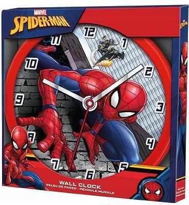 Spiderman Zegar Ścienny 25Cm