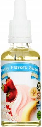 Funky Flavors Aromat Słodzony 50ml Banana Strawberry Milkshake
