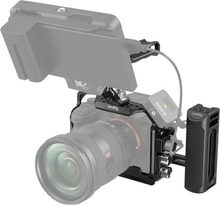 m.t 専用TAM 黒 Smallrig Zaawansowany Zestaw Klatkowy Do Sony A7 Iv A7S Iii