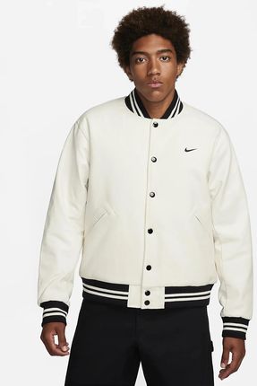 Nike Authentics Men's Varsity Jacket Sail/ Black