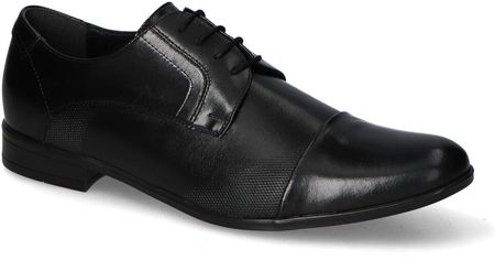 Pantofle Pan 1670 Czarne lico