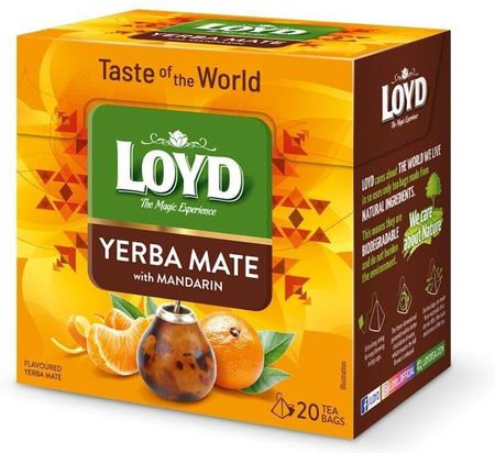Loyd Tea Herbata Taste Of The World Yerba Mandarin 20X1,7g