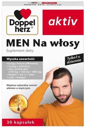 Doppelherz Aktiv Men Na Włosy 30kaps