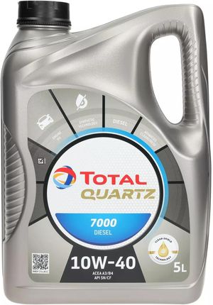 Olej silnikowy Total Quartz 7000 Diesel 10W-40 5L