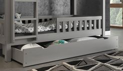 Zdjęcie Meblo Drew Szuflada/Łóżko Świerk 80/190 Szare - Kraków