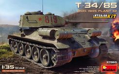 Zdjęcie Miniart T 34/85 Mod 1945 Plant 112 With Interior Kit 1:35 37065 - Pruszków