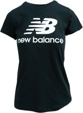 Zdjęcie Podkoszulek New Balance Essentials Stacked Logo, Czarny, Kobiety  - Tarnów