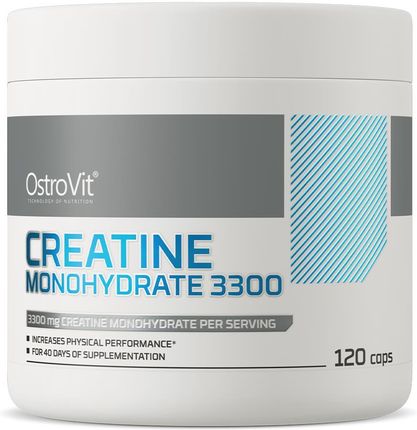 Ostrovit Monohydrat Kreatyny 3300 Mg 120kaps.